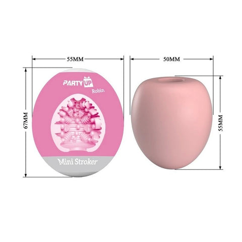 Party Up ROBIN Realistic Mini Male Stroker - Masturbators and Strokers