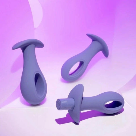 Evolved HOLE PUNCH Butt Plugs with Bullet Vibrator - Butt Plugs