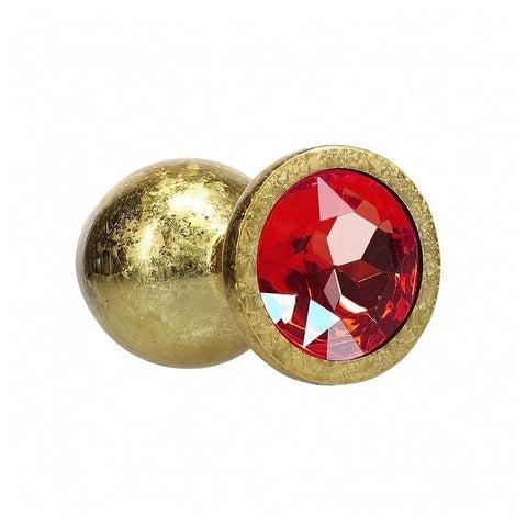OUCH! Milan Collection Metallic Butt Plugs with Gem Bases - Butt Plugs