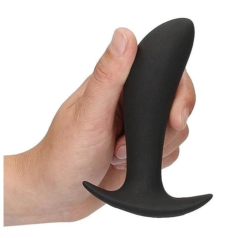 OUCH! e-Stim & Vibrating Butt Plug with Wireless Remote - Butt Plugs