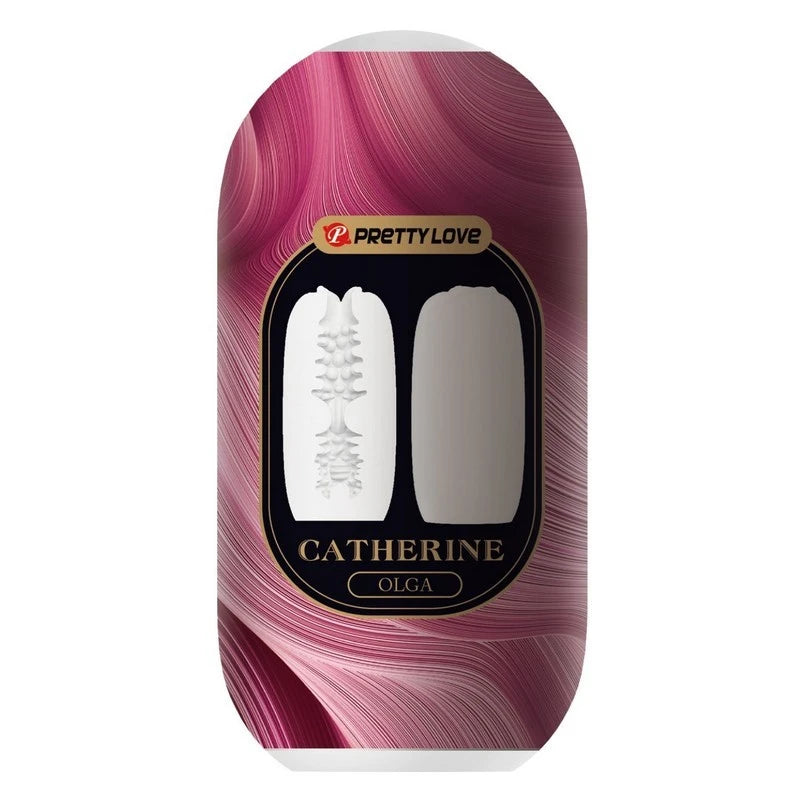 Pretty Love Catherine Olga Egg Masturbator White Masturbators and Strokers