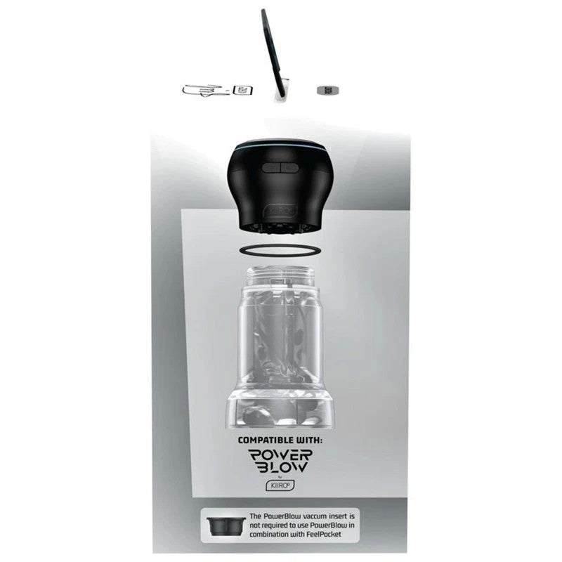 Kiiroo Pockes Sized Realistic Feeling Male Stroker Masturbators and Strokers