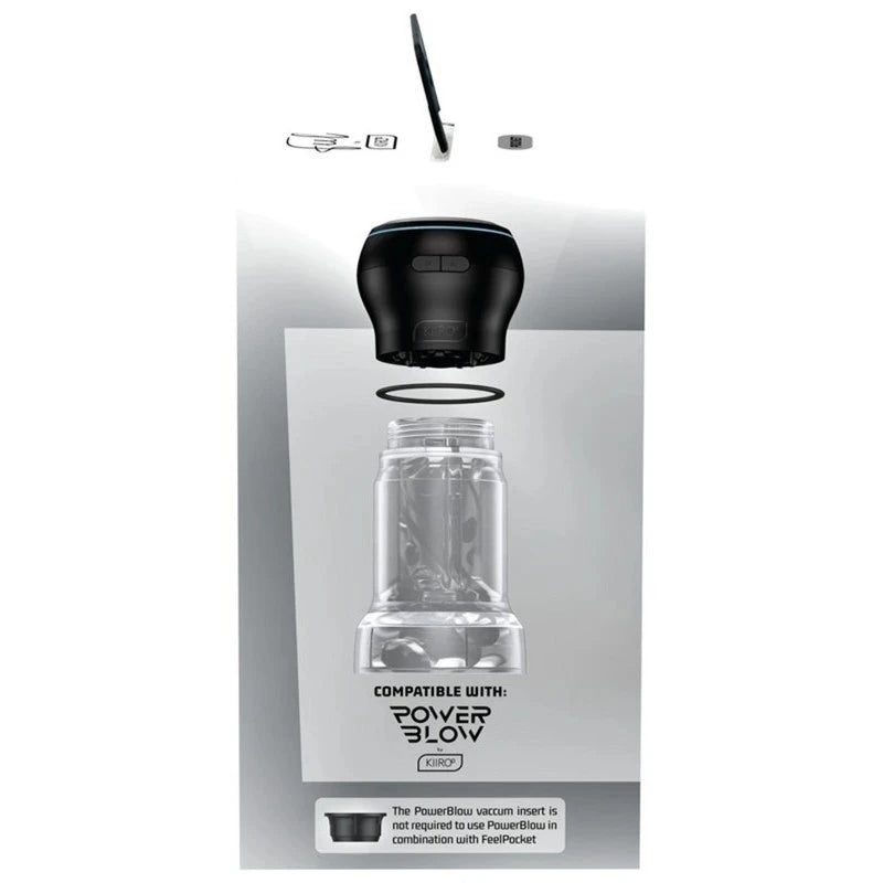 Kiiroo Pockes Sized Realistic Feeling Male Stroker Masturbators and Strokers