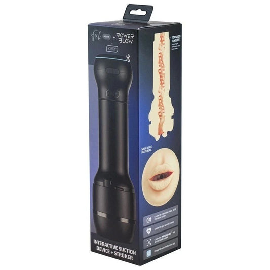 Kiiroo PowerBlow and Feel Mouth Stroker Combo Set Masturbators and Strokers