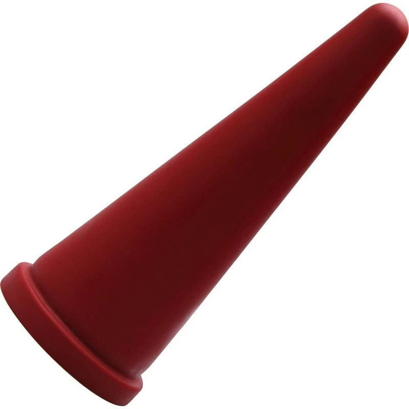Tantus Cone Butt Plug Large Red Butt Plugs