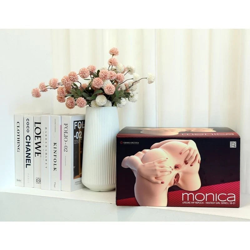 Naked Factory Spread Me Pussy and Anal Masturbator Monica Masturbators and Strokers