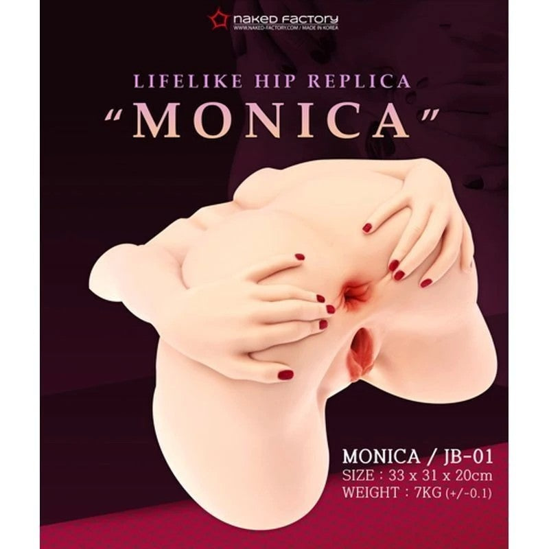 Naked Factory Spread Me Pussy and Anal Masturbator Monica Masturbators and Strokers