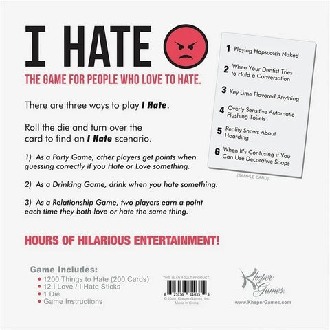 Kheper Games I Hate Game - Sex Games, Coupons and Tricks