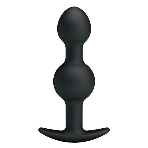 Party Up JAMES Beaded Silicone Butt Plug - Butt Plugs