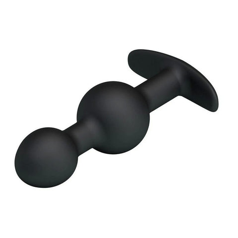 Party Up JAMES Beaded Silicone Butt Plug - Butt Plugs