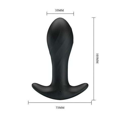 Party Up KEITH USB Rechargeable Vibrating Butt Plug - Butt Plugs