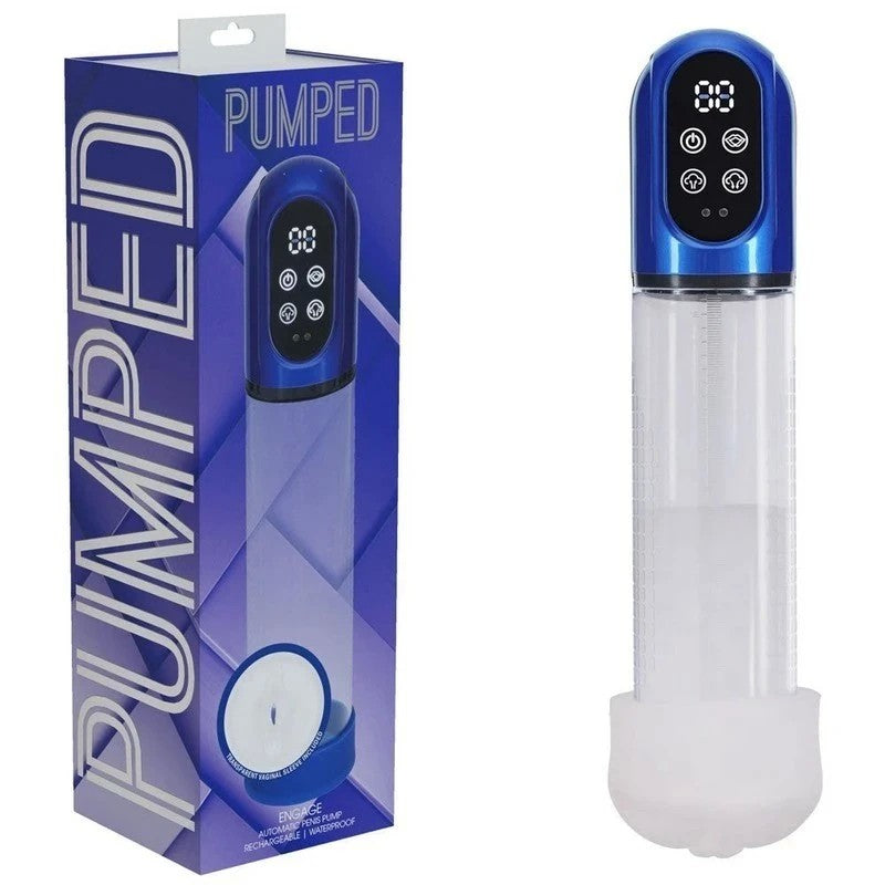 Shots Toys PUMPED Engage Automatic Mens Penis Pump Penis Pumps And Stretchers
