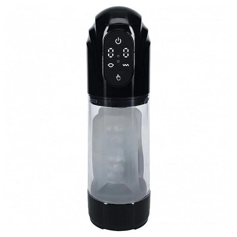 Shots Toys PUMPED TechnoThrust Rechargeable Auto Maturbator - Masturbators and Strokers