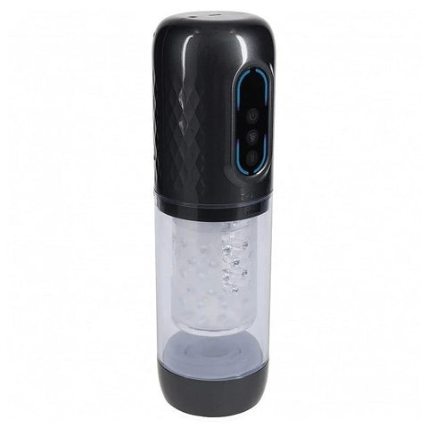 Shots Toys PUMPED Vortex Rotating and Thrusting Masturbator - Masturbators and Strokers