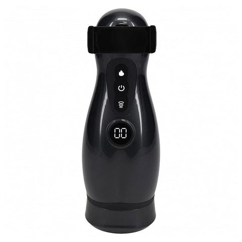 Shots Toys PUMPED Virtuo Vibrating Auto Masturbator - Masturbators and Strokers