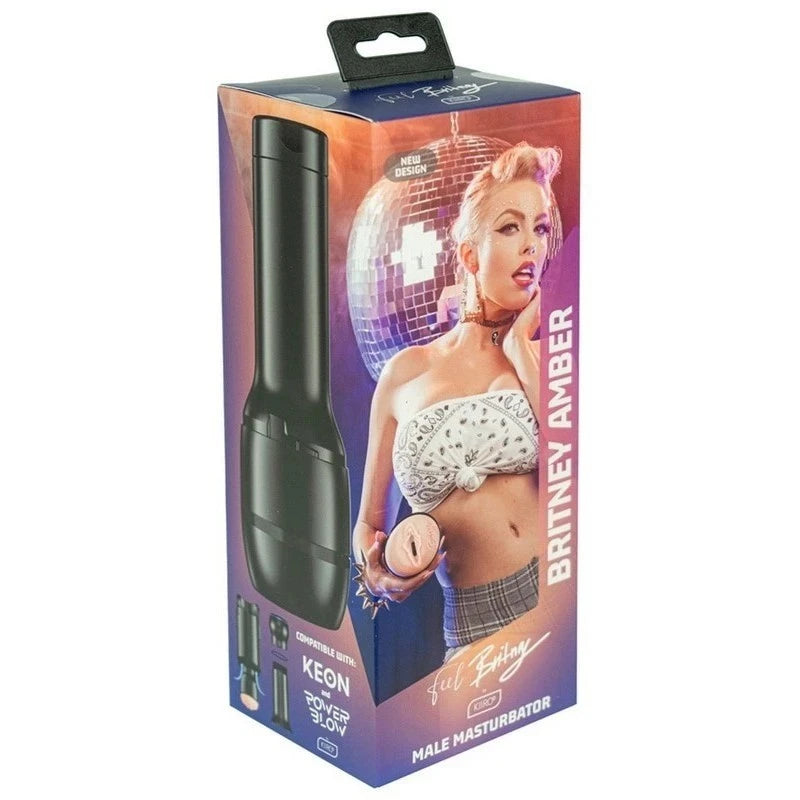 Kiiroo Feel Britney Amber PowerBlow Compatible Stroker Masturbators and Strokers