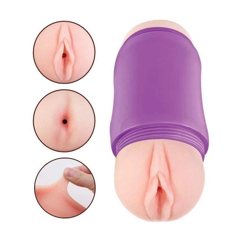 Nasstoys Delite Two Ways Vagina and Ass Stroker Masturbators and Strokers