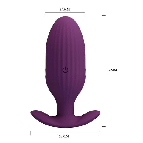 Pretty Love Jefferson App Control Butt Plug Byzantium - Butt Plugs