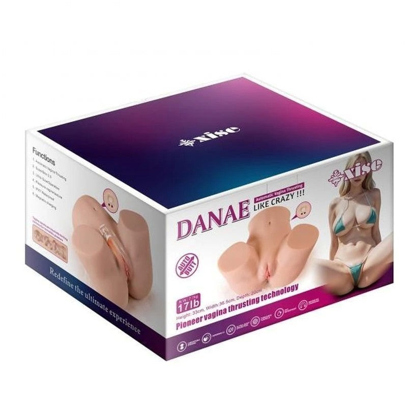 XISE Danae USB Auto Thrusting Realsitic Pussy and Ass Strokers Masturbators and Strokers