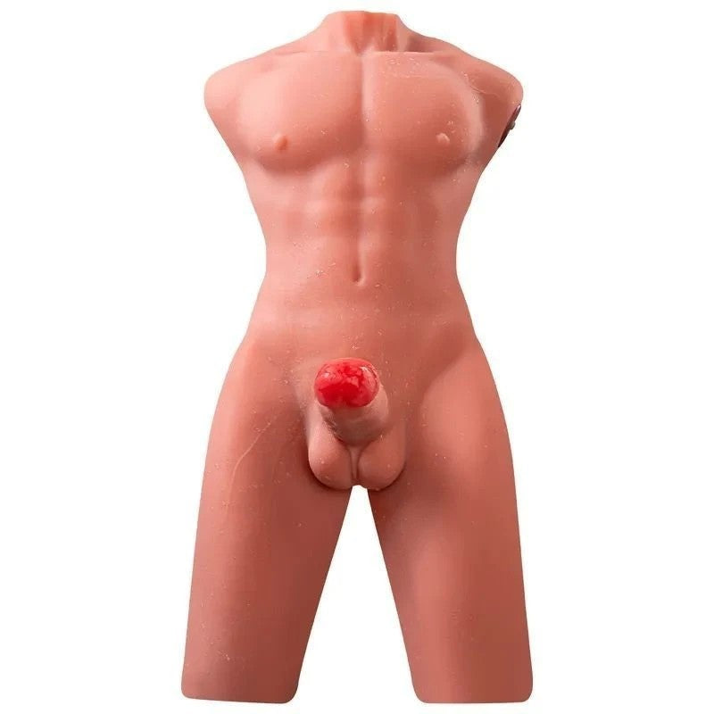 XISE Jason USB Auto Thrusting 17 cm Cock and Ass Male Torso Masturbators and Strokers