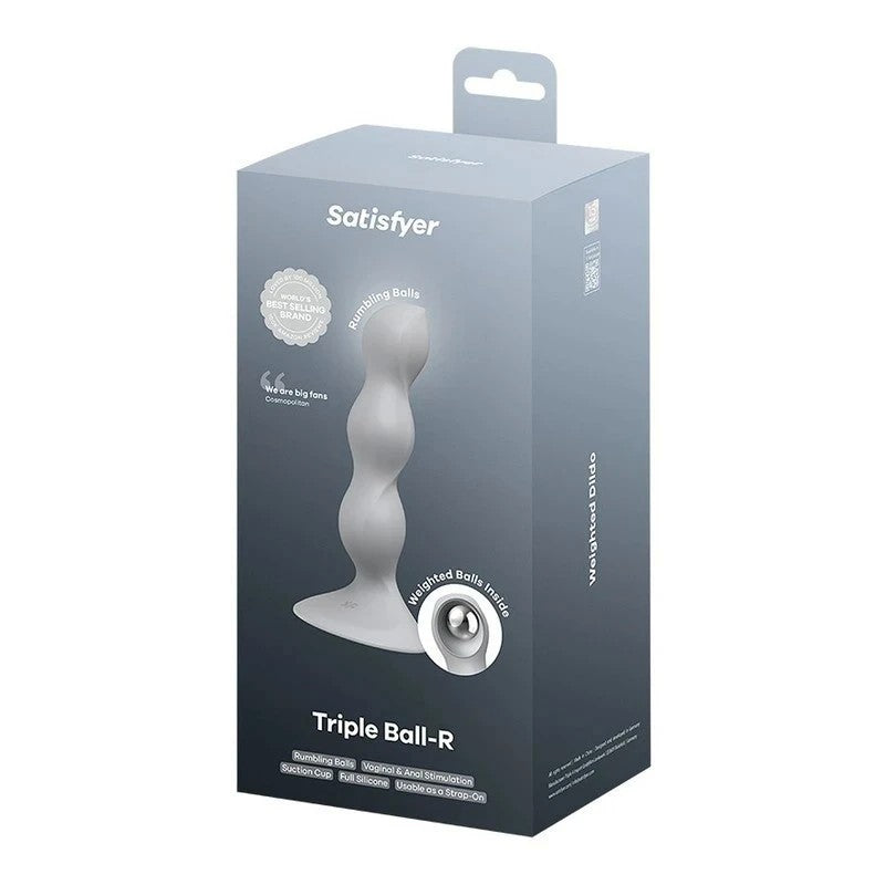 Satisfyer Triple Ball-R Beaded Anal Plug Butt Plugs