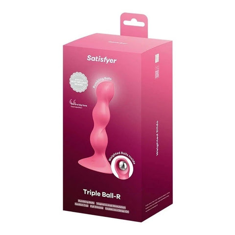 Satisfyer Triple Ball-R Beaded Anal Plug - Butt Plugs