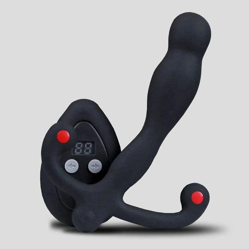 Aneros Eupho Syn V Vibrating Prostate Massager with Remote Black Prostate Toys