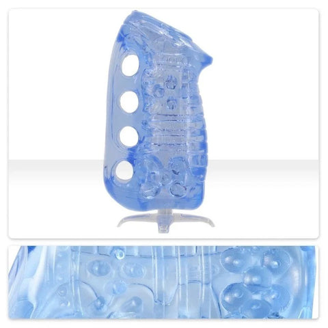 Fleshskins Grip Blue Ice Inc Masturbator Drying Stand - Masturbators and Strokers