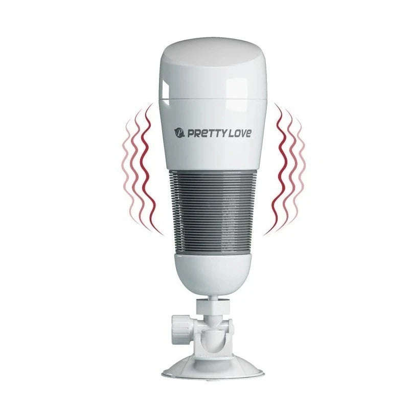 Baile Hedy Ultra Stimulation Vibrating Masturbator White Masturbators and Strokers