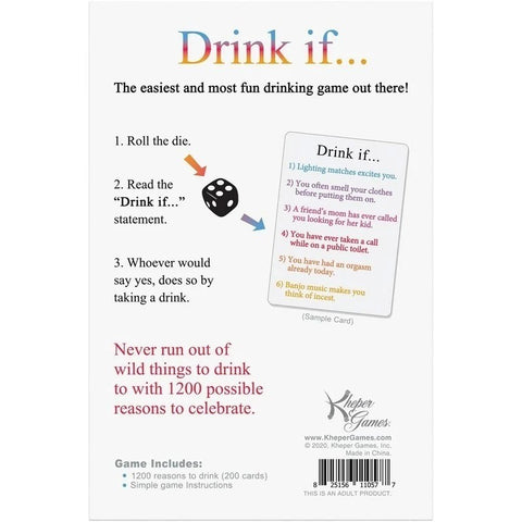 Kheper Games Drink If .... Game - Sex Games, Coupons and Tricks