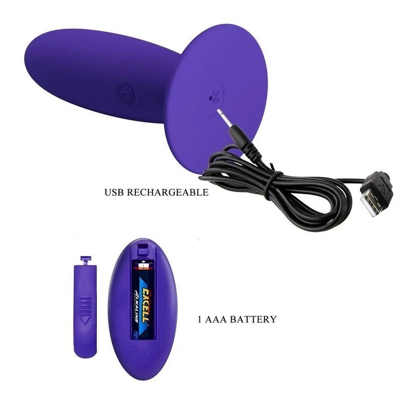 Baile Pretty Love Remote Control Vibrating Butt Plug Youth Butt Plugs