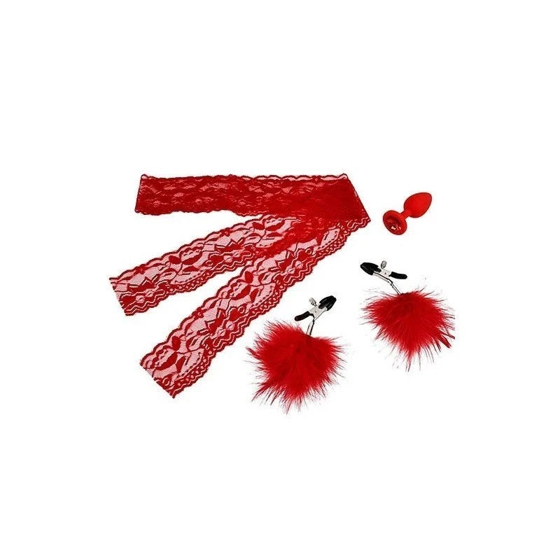 Adam & Eve DELUXE RED HOT Couples SEX KIT Sex Kits