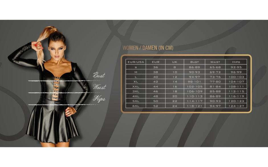 Noir Handmade Harmonia Sexy Mini Fetish Dress Her Fetish