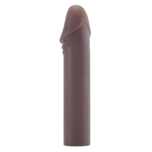 NS Novelties Chic Pleasures Realistic Silicone Dildo in Charcoal - Realistic Dildos