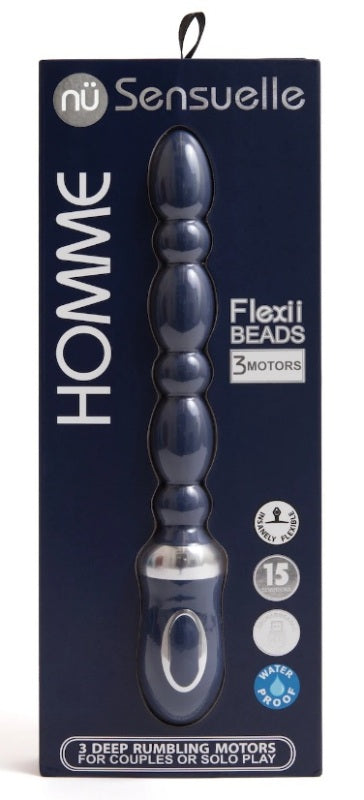 Nu Sensuelle Homme Flexii Beads - Rabbit Vibrators