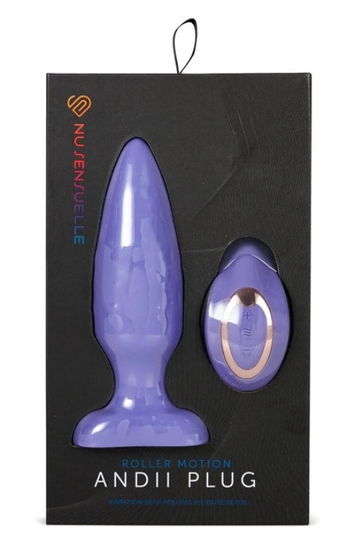NU Sensuelle Andii Roller Motion Plug Butt Plugs