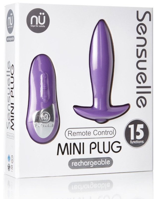 Nu Sensuelle Remote Control Mini Plug - Butt Plugs