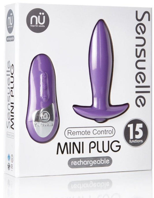 Nu Sensuelle Remote Control Mini Plug Butt Plugs