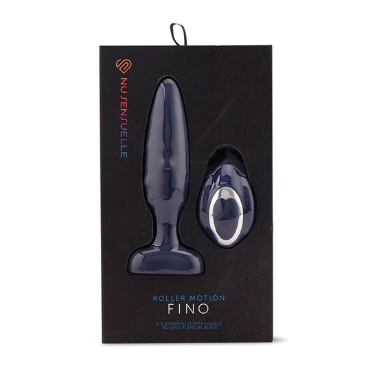 Fino Roller Motion Remote Controlled Anal Vibrator Butt Plugs