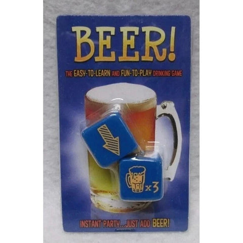 Beer! Dice Adult Drinking Game - Sex Games, Coupons and Tricks