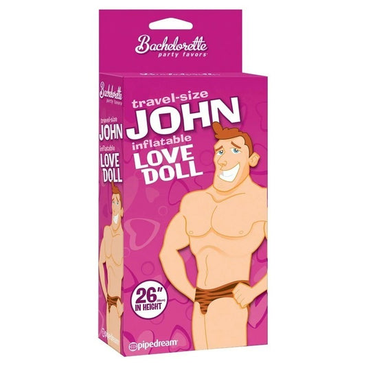 Pipedream Travel Size John Blow Up Inflatable Love Doll - Love Dolls