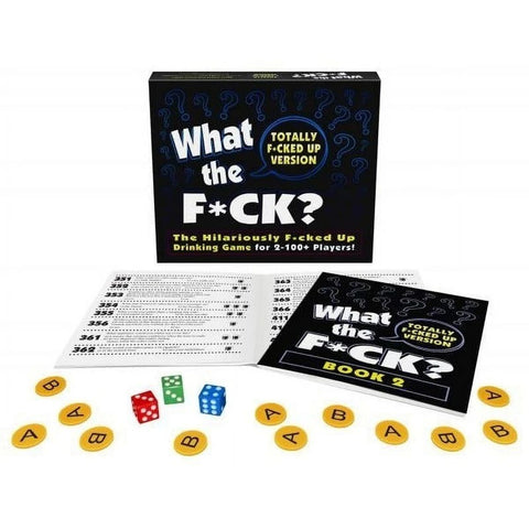 What the F*ck? Totally F*cked Up Version Drinking Game - Sex Games, Coupons and Tricks