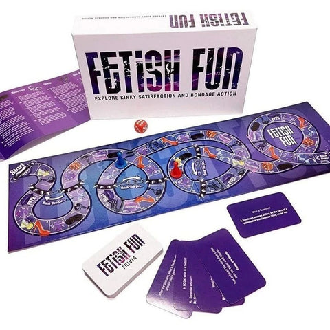 Fetish Fun Kinky Satisfaction and Action Couples Board Games - Sex Games, Coupons and Tricks