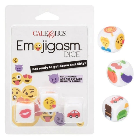 California Exotics Emojigasm Dice Adult Games - Sex Games, Coupons and Tricks