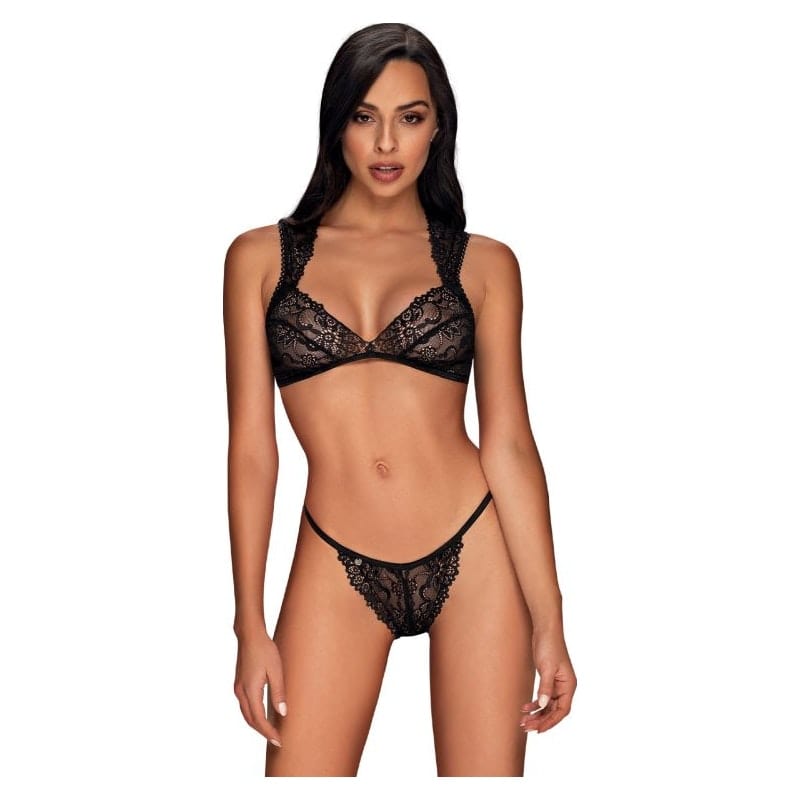 Obsessive Elisetta Bra & Panty Set 2 Piece Bras and Bra Sets