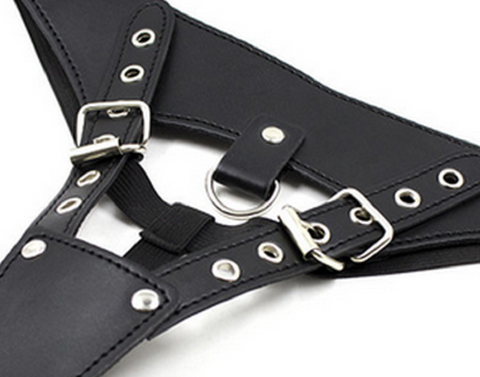 Open Front BDSM Panties - Her Fetish