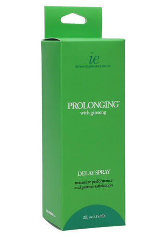 Doc Johnson Prolonging with Ginseng Male Delay Spray - Delay and Excite Sprays