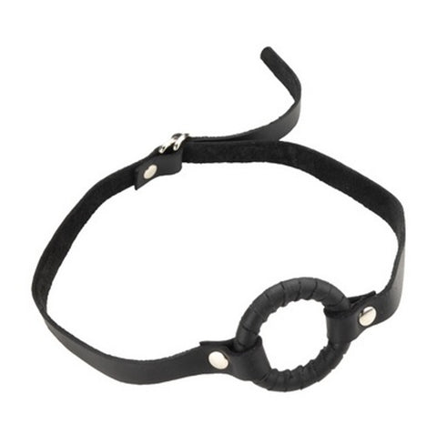 O-Ring Gag With D-Ring Closure - Bondage Gags and Bits