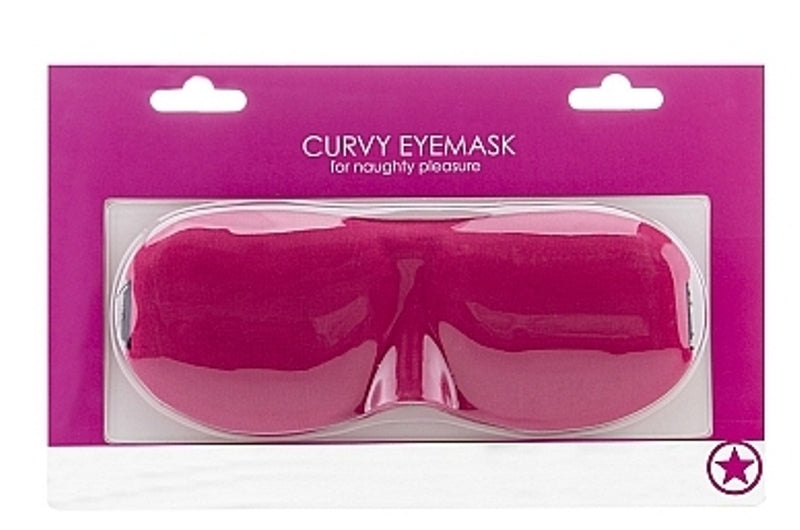 Ouch! Curvy Eyemask Pink Masks And Blindfolds