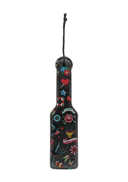 OUCH! Printed Paddle - Old School - Paddles And Slappers